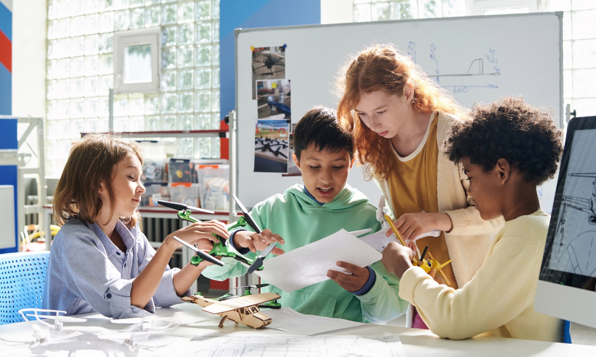 IGCSE students in class